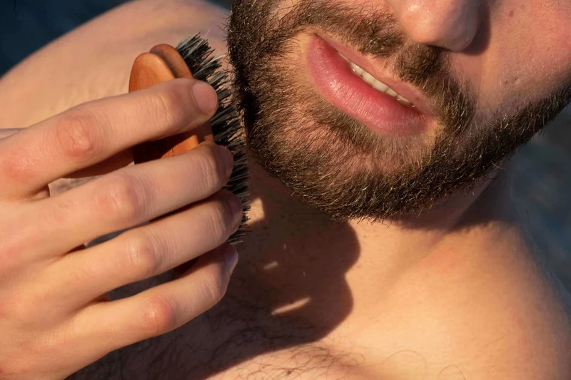 Coffret soin barbe masque + brosse