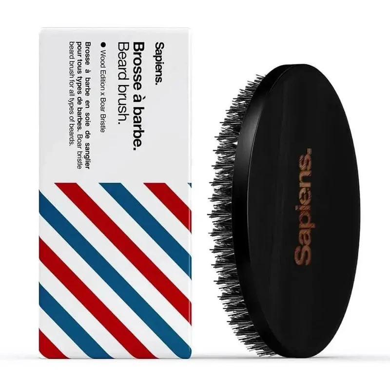Brosse + Peigne + Ciseaux à Barbe