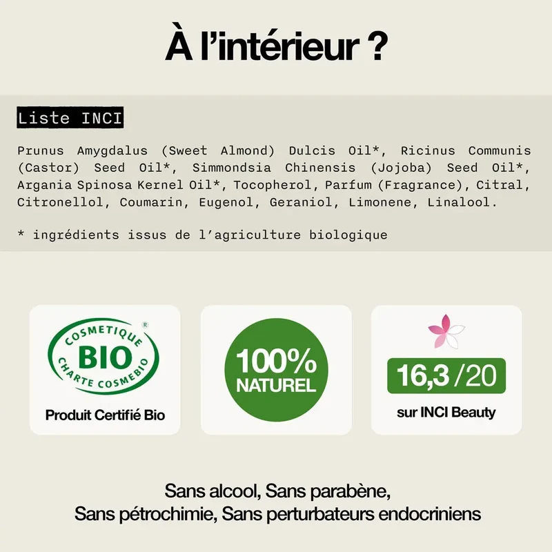 Huile à barbe bio - Édition originale
