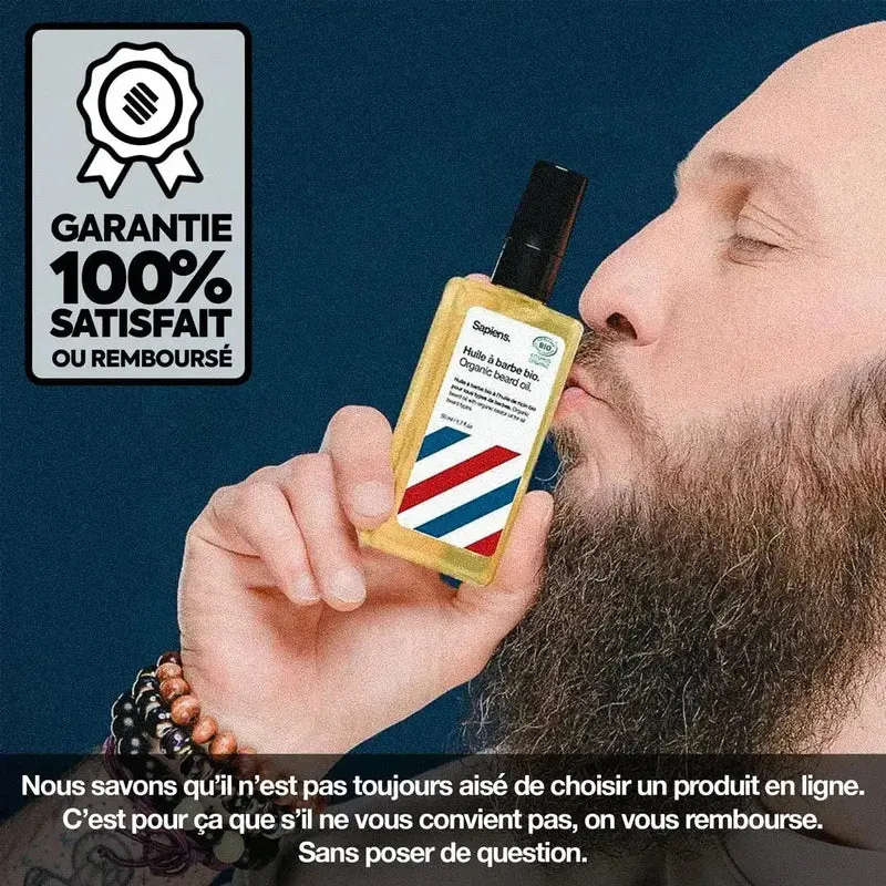 Huile à barbe bio - Édition originale