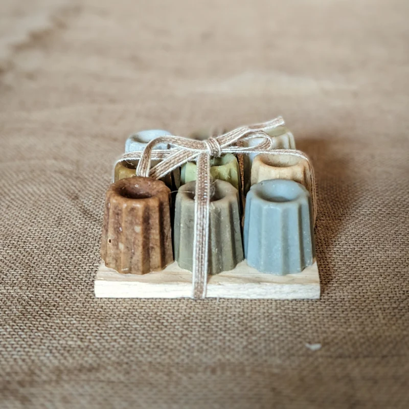 Assortiment de Cannelés de savon à l'huile d'olive BIO