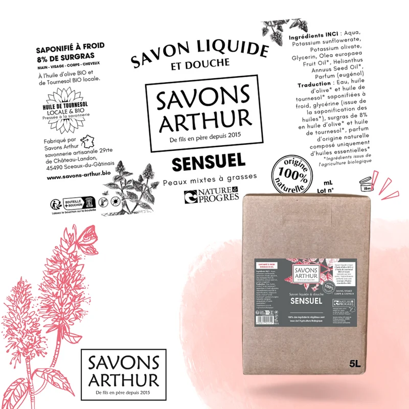 Étiquettes Vrac de nos produits