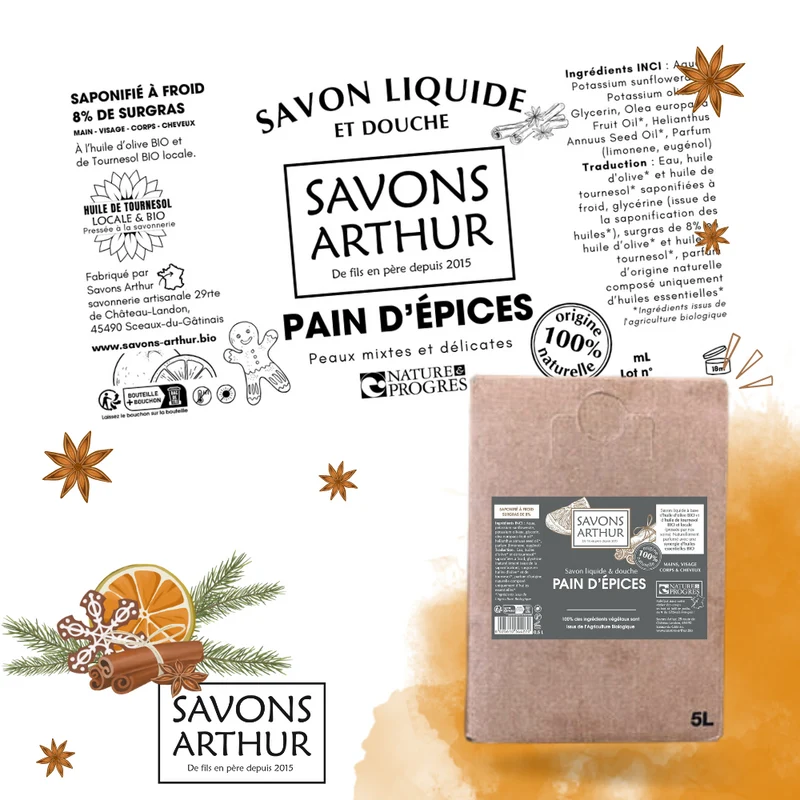 Étiquettes Vrac de nos produits
