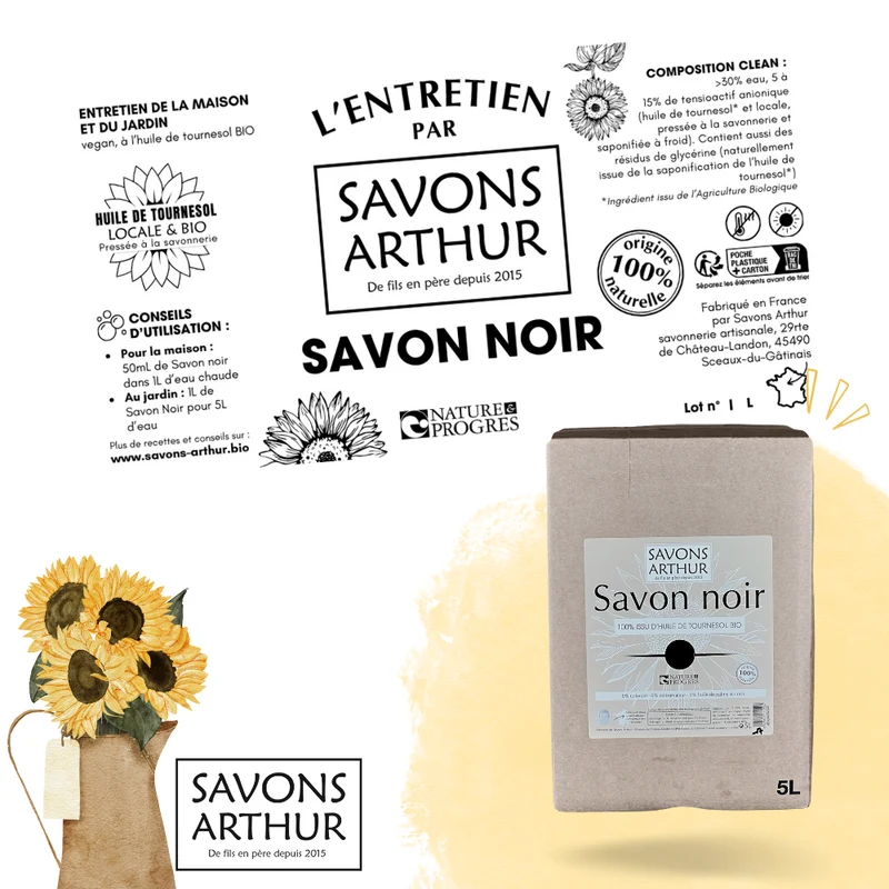 Étiquettes Vrac de nos produits