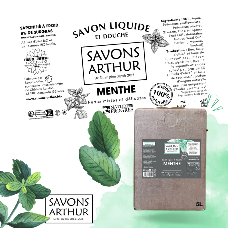 Étiquettes Vrac de nos produits