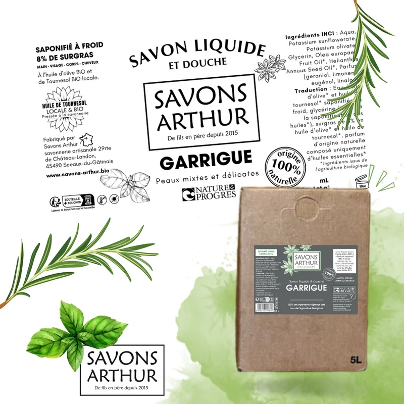 Étiquettes Vrac de nos produits