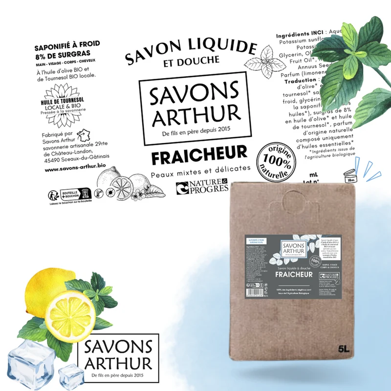 Étiquettes Vrac de nos produits