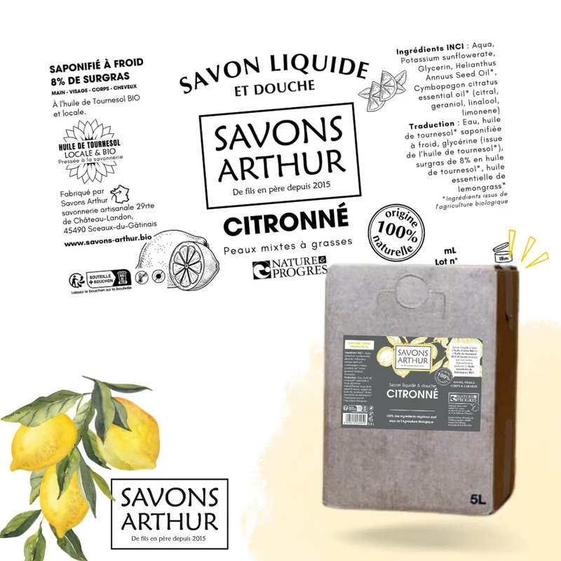 Étiquettes Vrac de nos produits