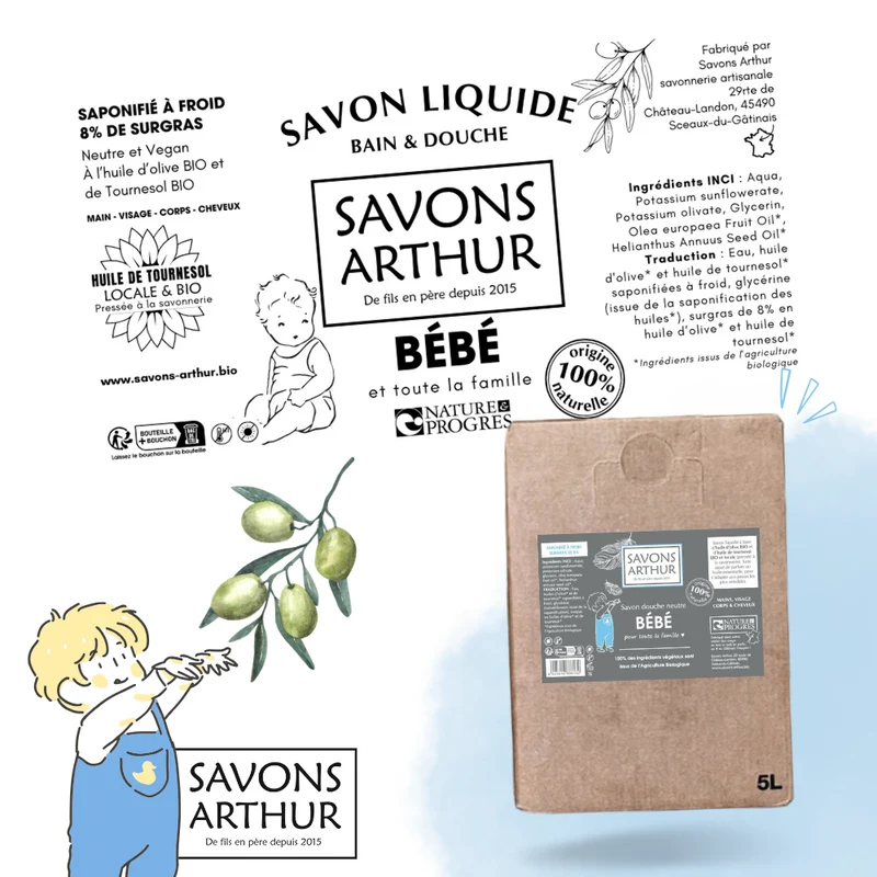 Étiquettes Vrac de nos produits