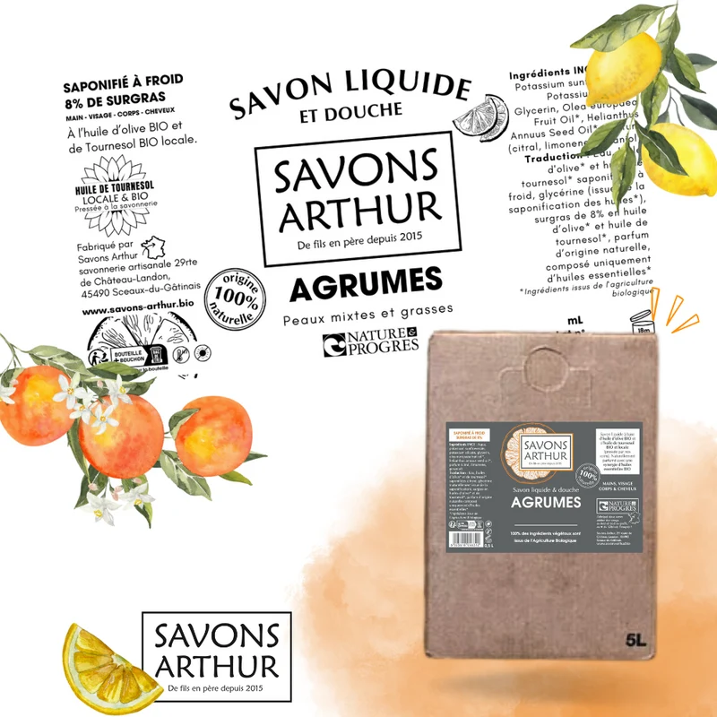 Étiquettes Vrac de nos produits