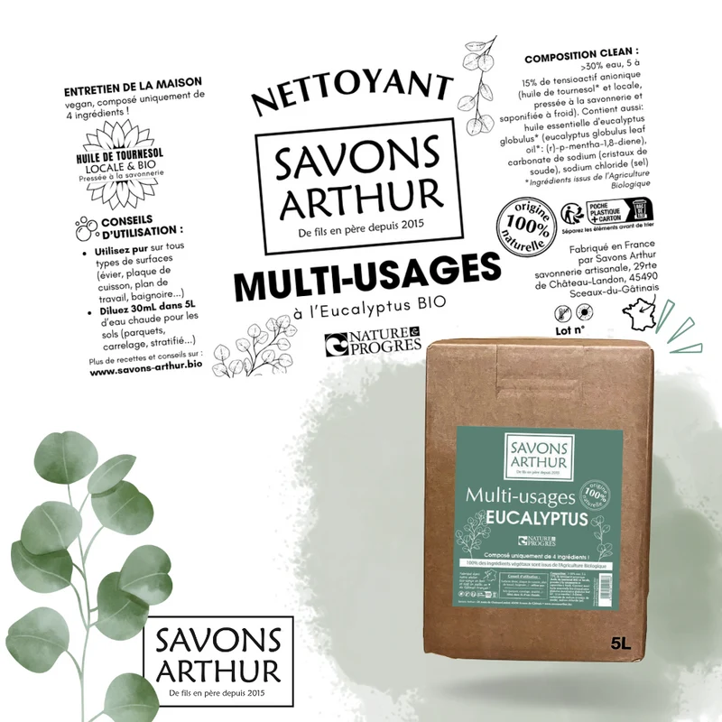 Étiquettes Vrac de nos produits