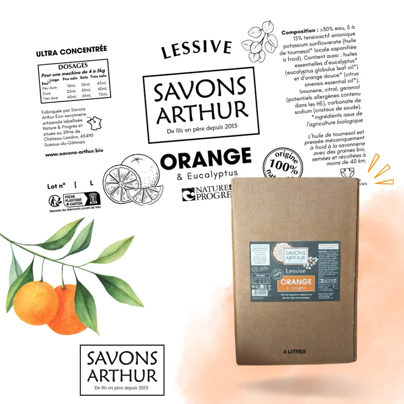 Étiquettes Vrac de nos produits