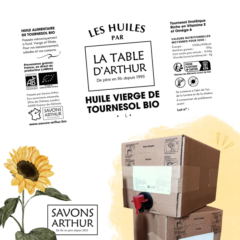 Étiquettes Vrac de nos produits