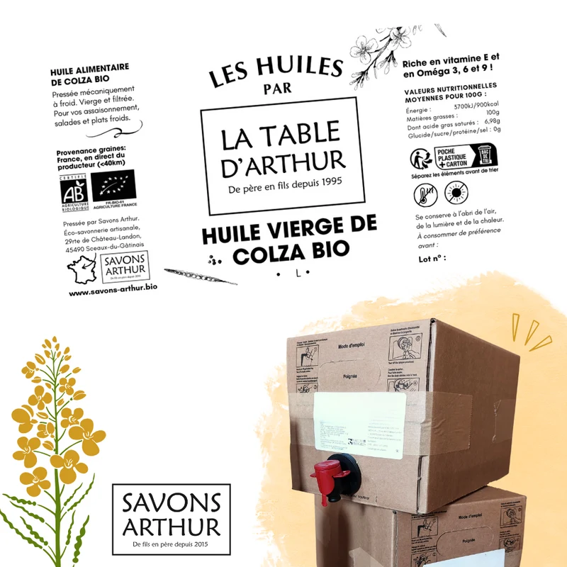 Étiquettes Vrac de nos produits