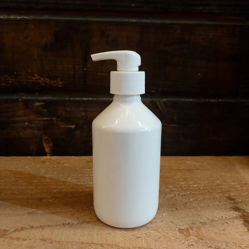 Flacons Vides Blanc 300mL - avec pompe doseuse
