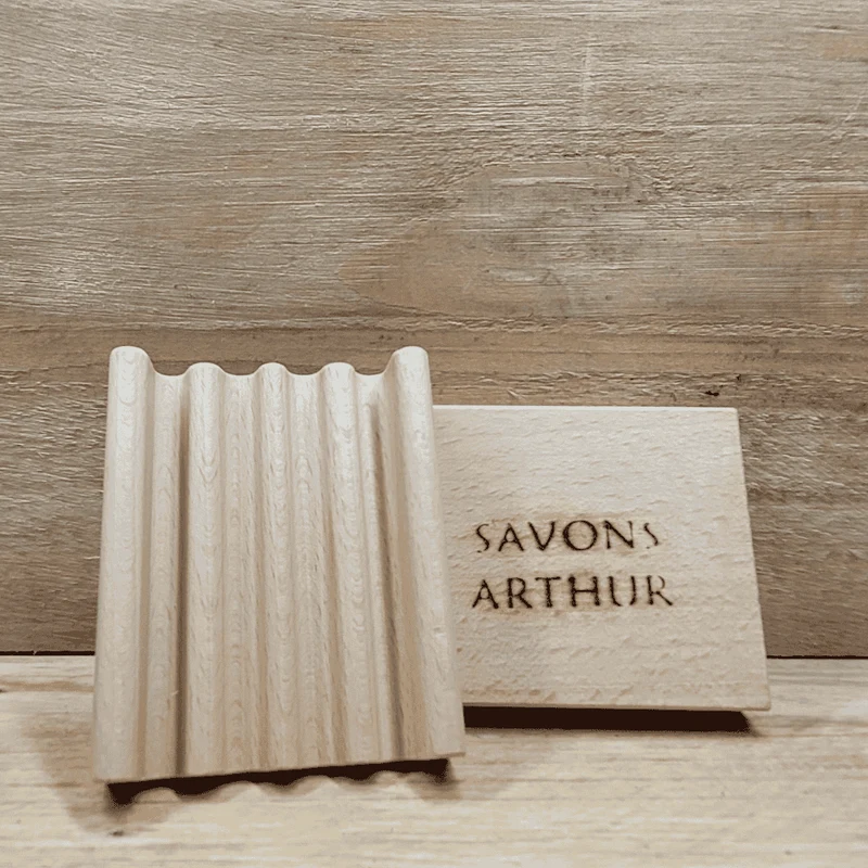 Porte-Savon Aéré en Bois