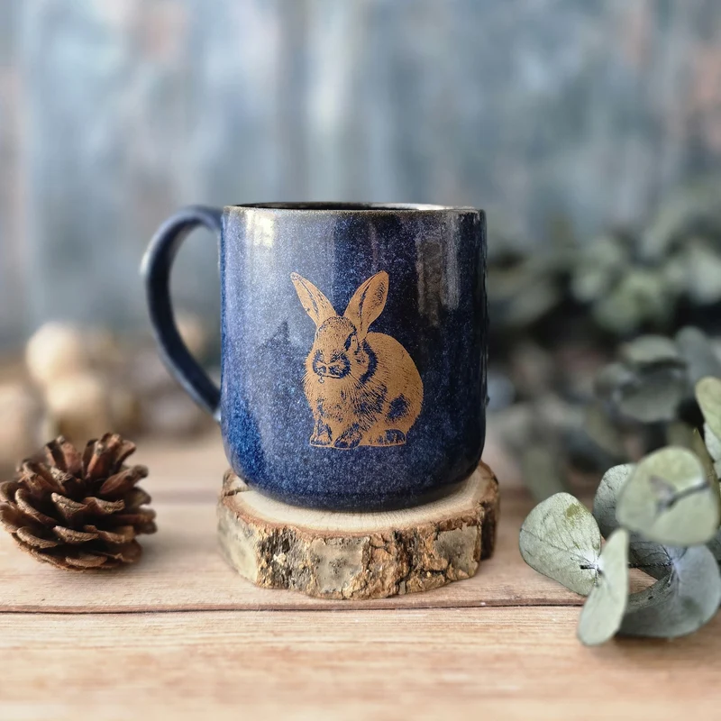 Tasse - Cabinet de Curiosités – Bleu & Or