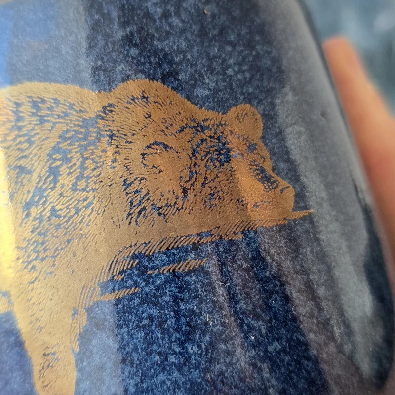Tasse - Cabinet de Curiosités – Bleu & Or
