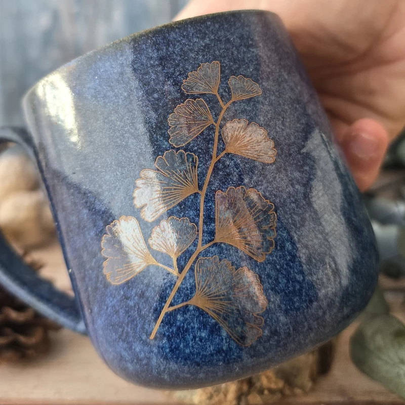 Tasse - Cabinet de Curiosités – Bleu & Or