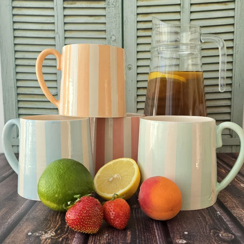 Tasse rayée - Collection Dolce Vita
