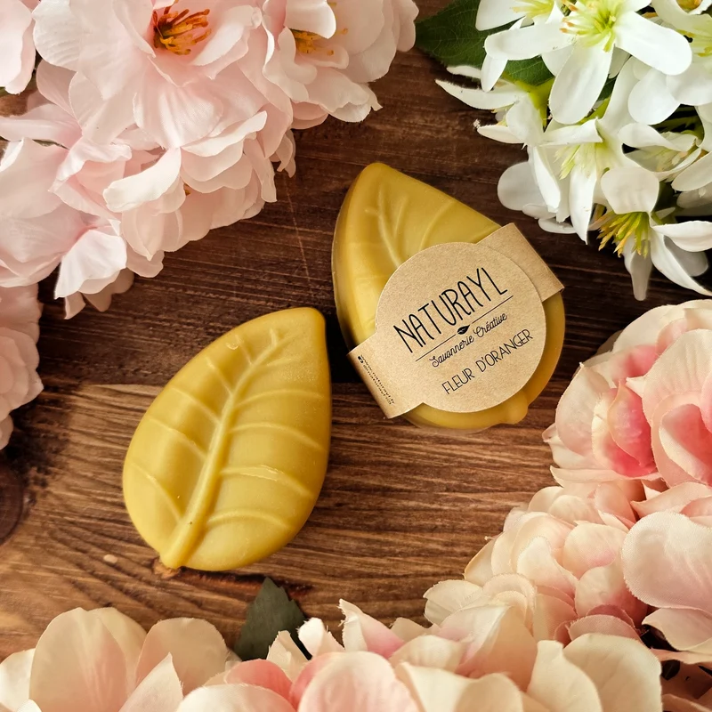 Savon Fleur d'Oranger - Collection Feuille