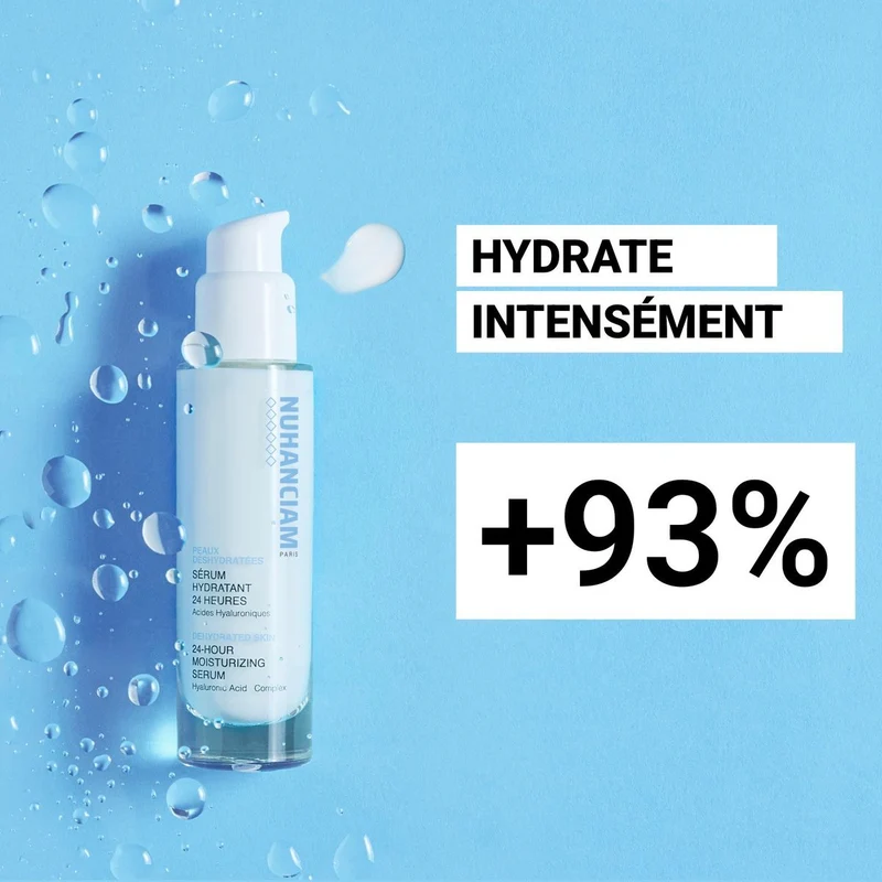 Duo Peaux Déshydratées - Sérum hydratant 24h + Crème Hydra Intense Offerte