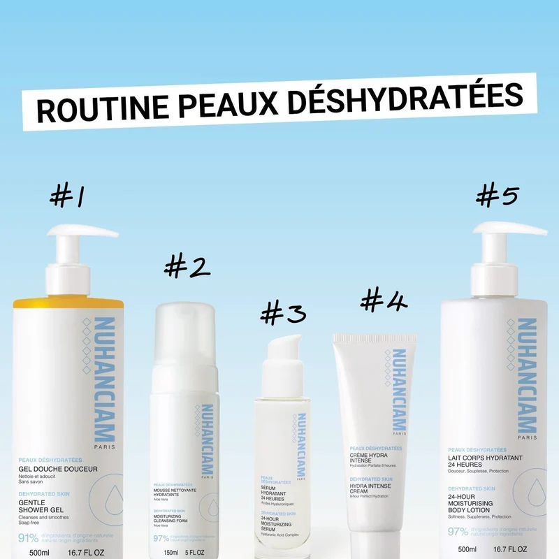 Sérum Hydratant 24h aux 4 Acides Hyaluroniques