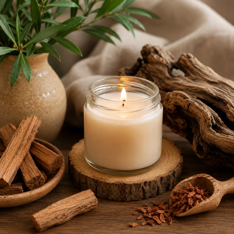 Bougie "Bois de Santal"