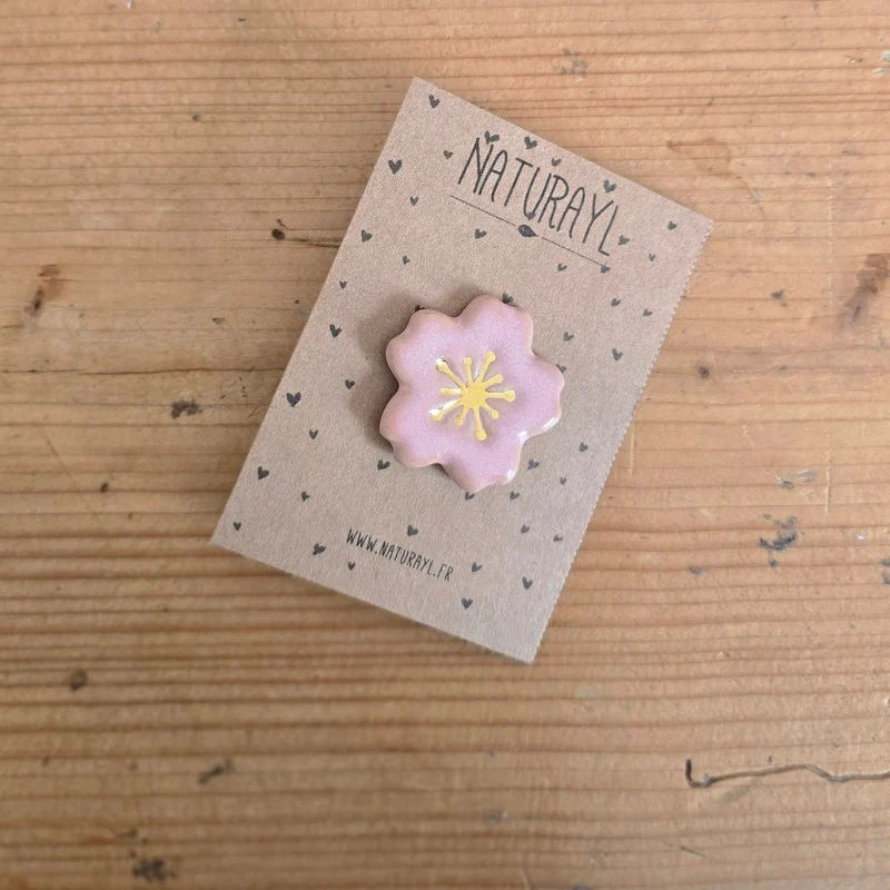Fleur de Sakura - Bijou de voiture OU Pin's AU CHOIX