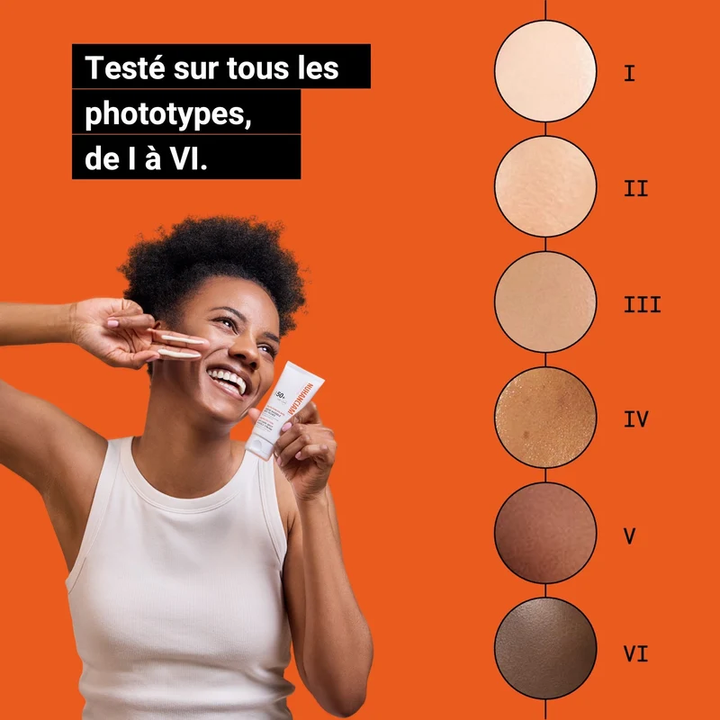 Crème Solaire Invisible Anti Taches Brunes SPF 50+
