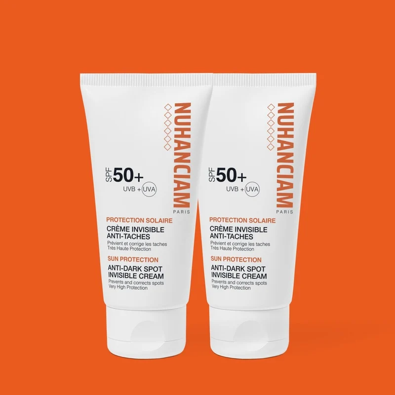 Crème Solaire Invisible Anti Taches Brunes SPF 50+