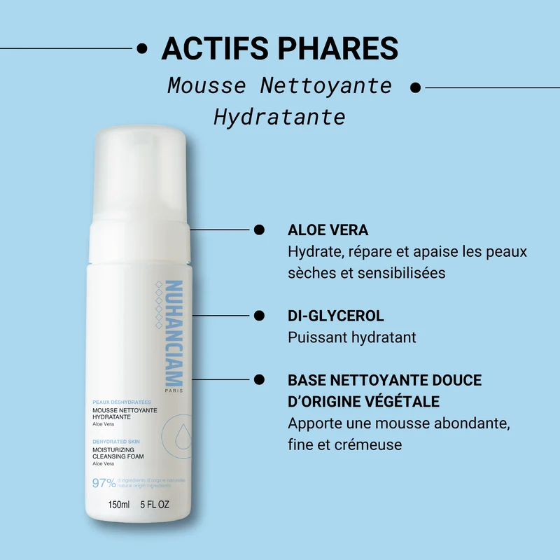 Mousse Nettoyante Hydratante