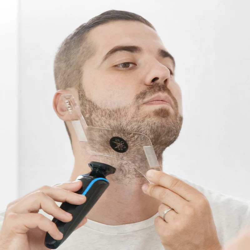 Pack Hipster Barber scheervorm en Professionele oplaadbare tondeuse met accessoires InnovaGoods