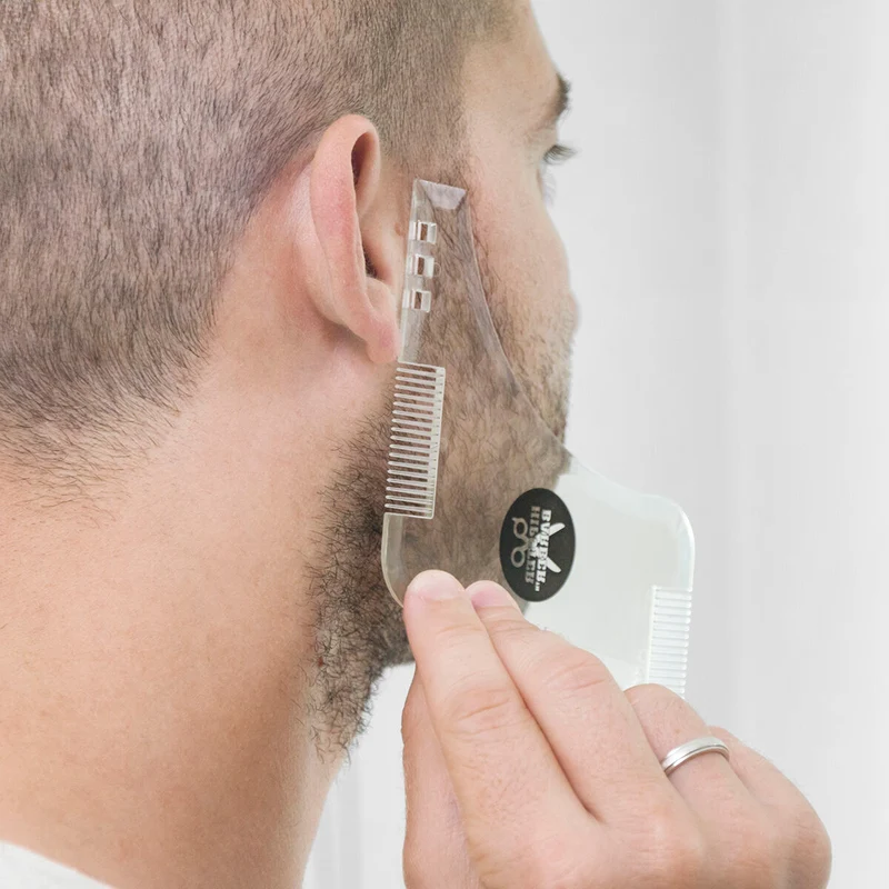Pack Hipster Barber scheervorm en Professionele oplaadbare tondeuse met accessoires InnovaGoods