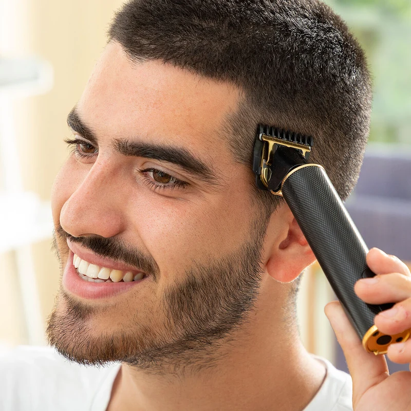 Pack Hipster Barber scheervorm en Professionele oplaadbare tondeuse met accessoires InnovaGoods