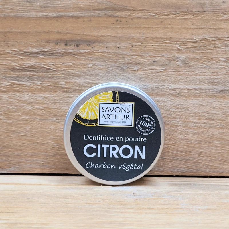 Dentifrice en Poudre Charbon & Citron BIO