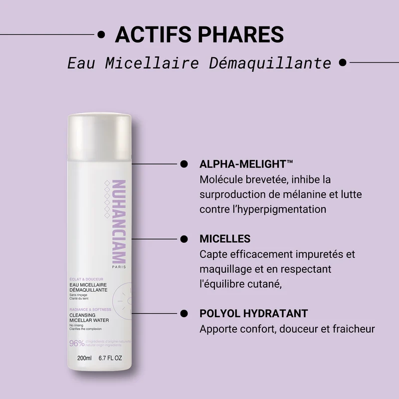Eau Micellaire Démaquillante