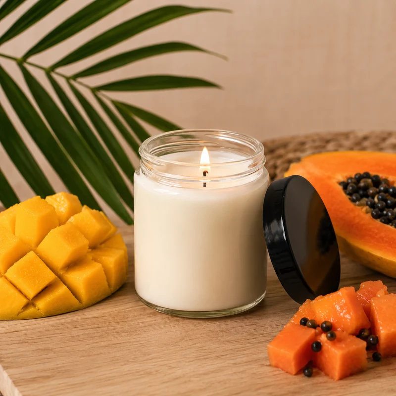 Bougie "Mangue & Papaye"