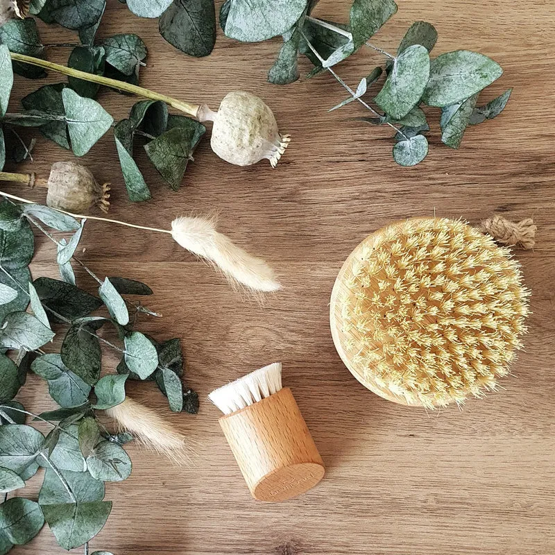 Brosse corporelle en bambou et coco