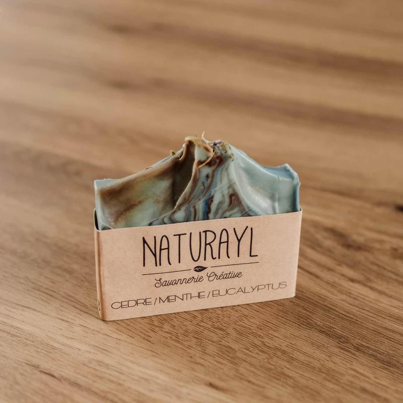 Savon Cèdre, Menthe et Eucalyptus