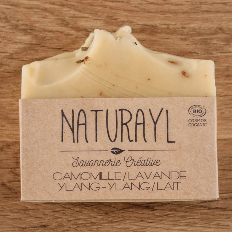 Camomille/Lavande/Ylang-Ylang/Lait petit savon