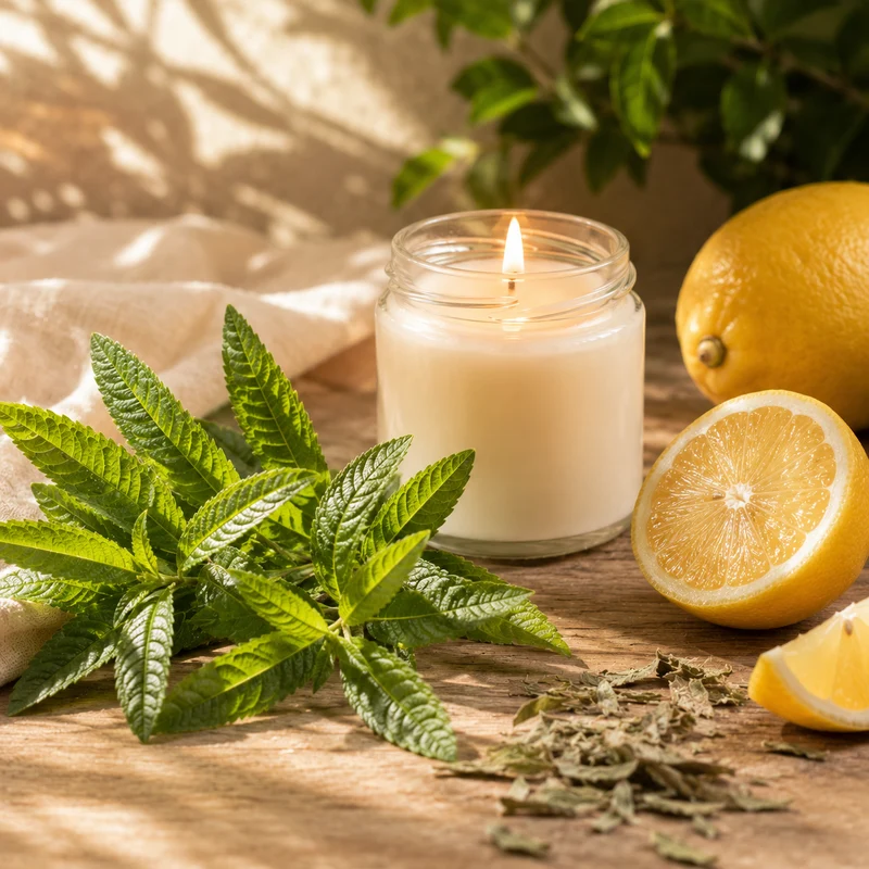 Bougie "Verveine"