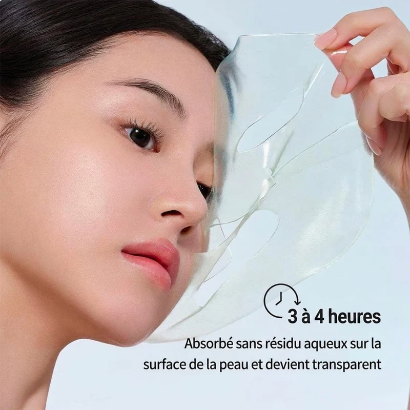 Masques Rafraîchissants Profonds aux Algues Marines (X4 Masques)