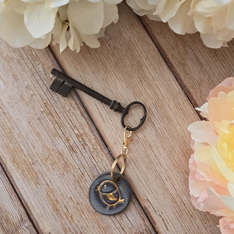 Porte-clef "Petit Oiseau" : Choisissez votre céramique (étape 1)