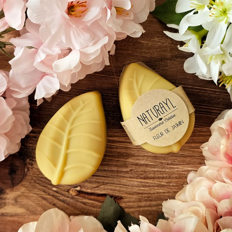 Savon Fleur de Jasmin - Collection Feuille