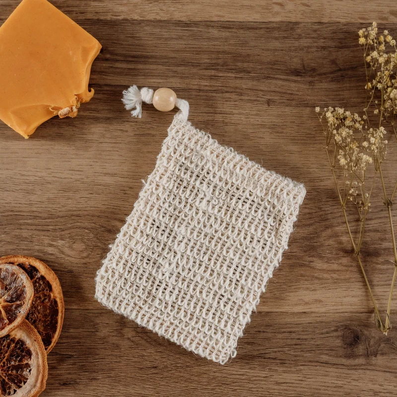 Sachet à savon en sisal - PRIX PROS