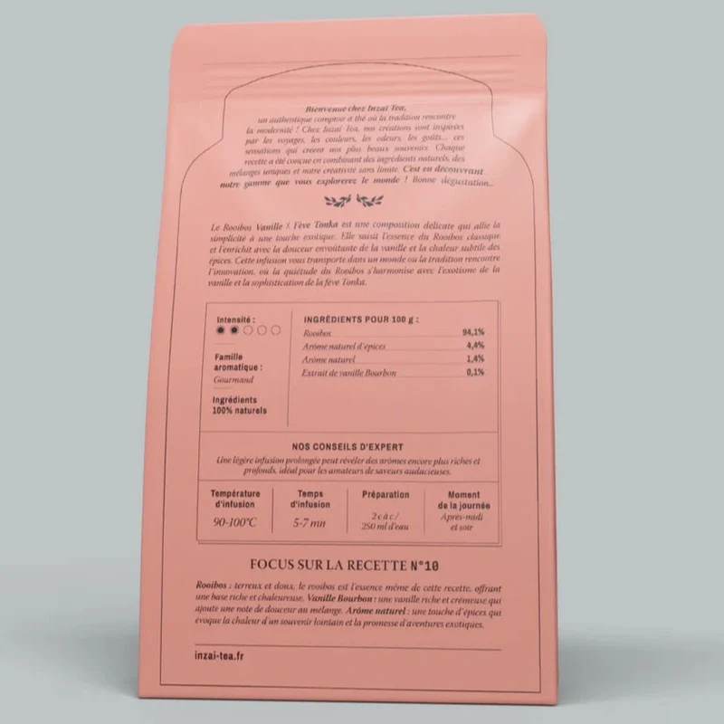 Rooibos "Vanille & Fève de Tonka" - n°10