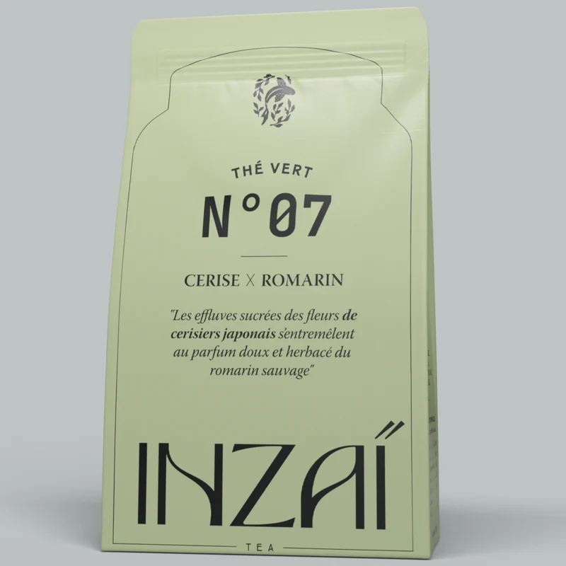 Thé Vert "Cerise & Romarin" - n°07