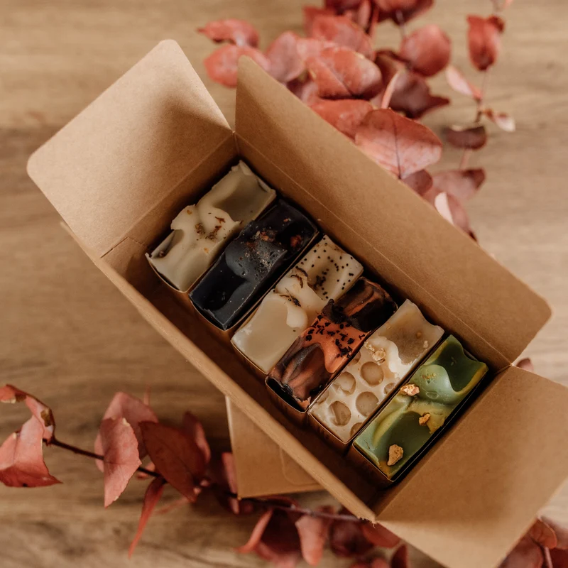 Coffret de 6 petits savons - PRIX PROS