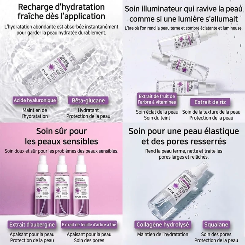 Essence en Brume Collagène EGF Peptides